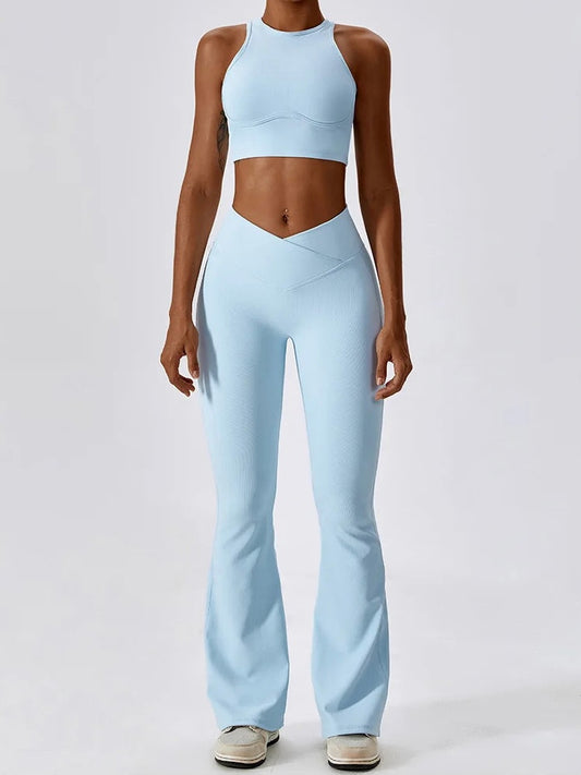 YogaFit: High Waist Flare Legging