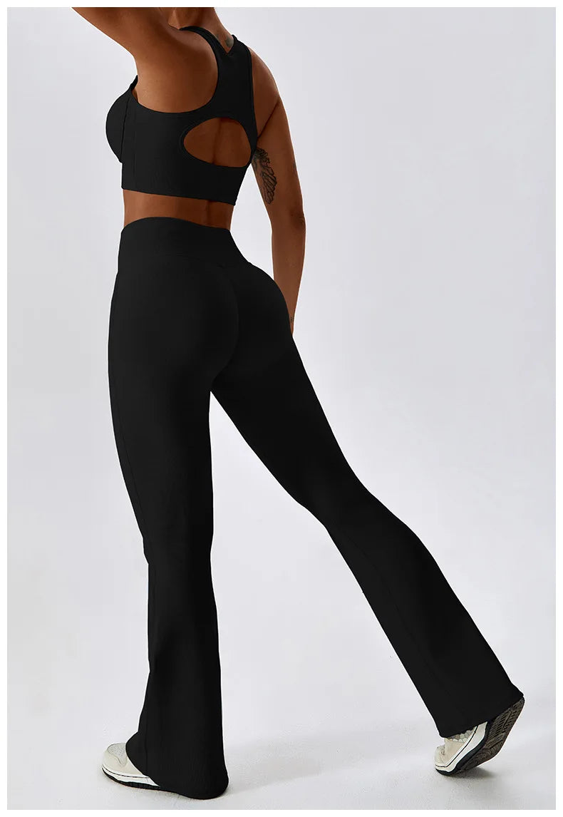 YogaFit: High Waist Flare Legging