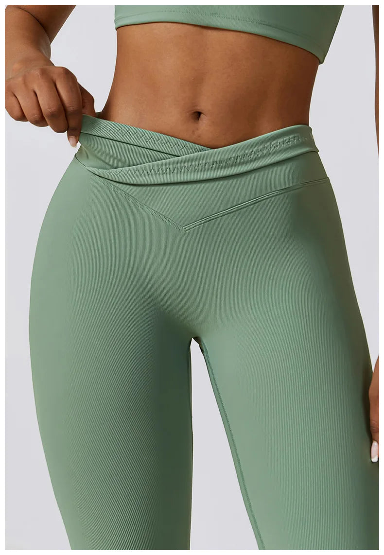 YogaFit: High Waist Flare Legging