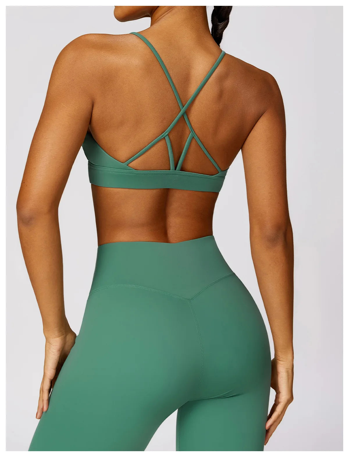 YogaFit Duo: High-Waist Crop & Leggings set