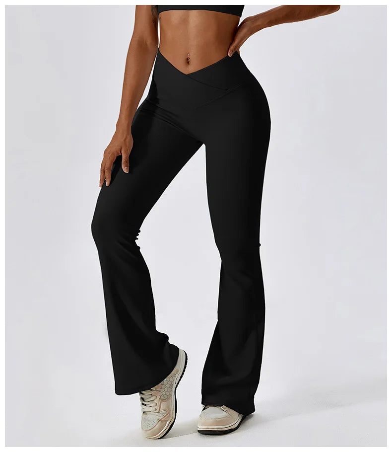 YogaFit: High Waist Flare Legging